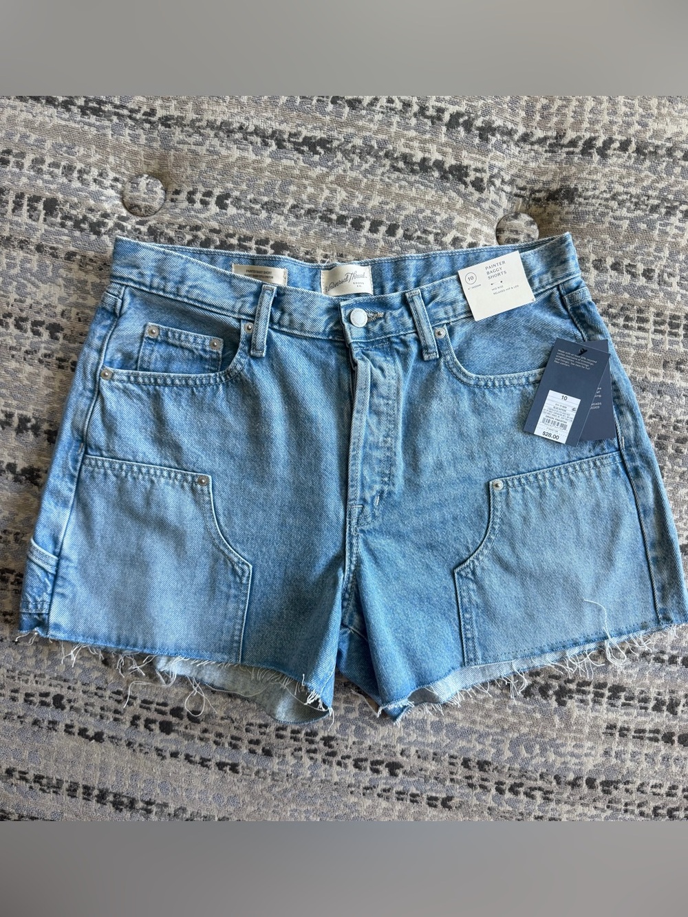 Universal Thread Denim 90s Painter Cutoff Shorts